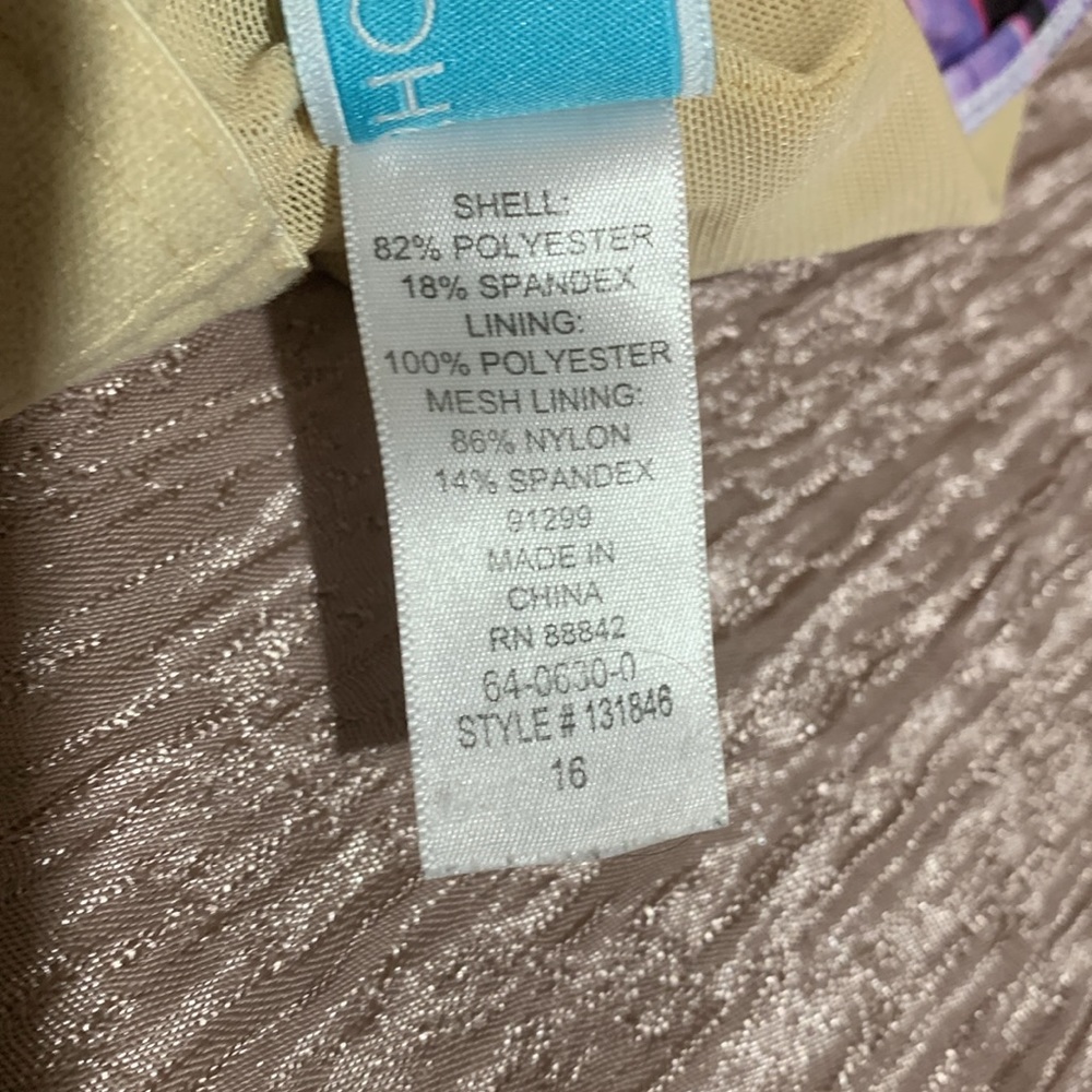 Swimsuits For All Multicolor Striped Swim Top - Picture 15 of 16